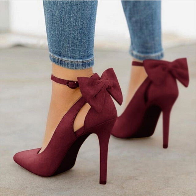 Bowknot High Heel Pumps