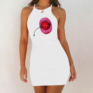 Lip Love Sleeveless Dress