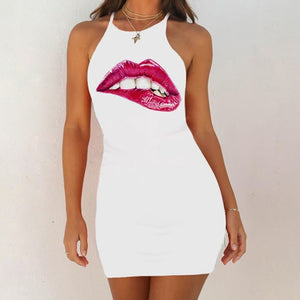 Lip Love Sleeveless Dress