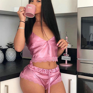 Satin Silk Pajama Set