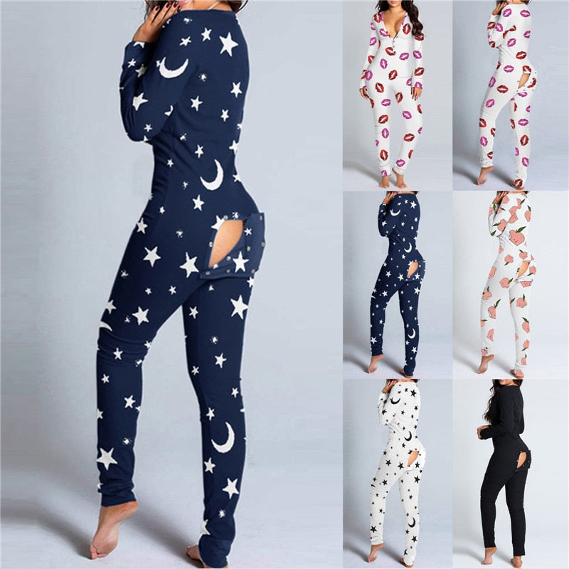 Sexy Bottom-Flap Onesies